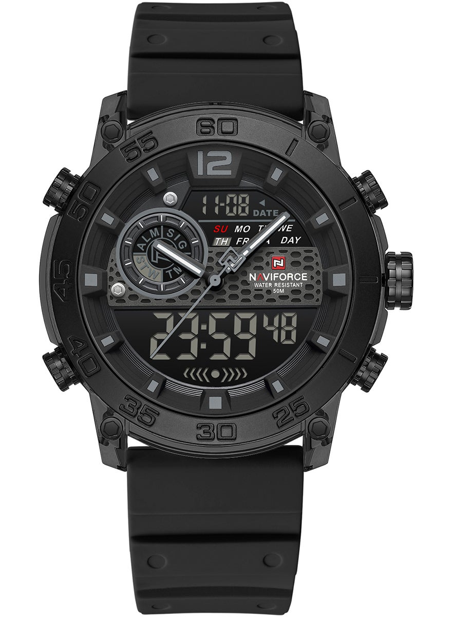 Naviforce Watch For Men NF6104-B-GY-B